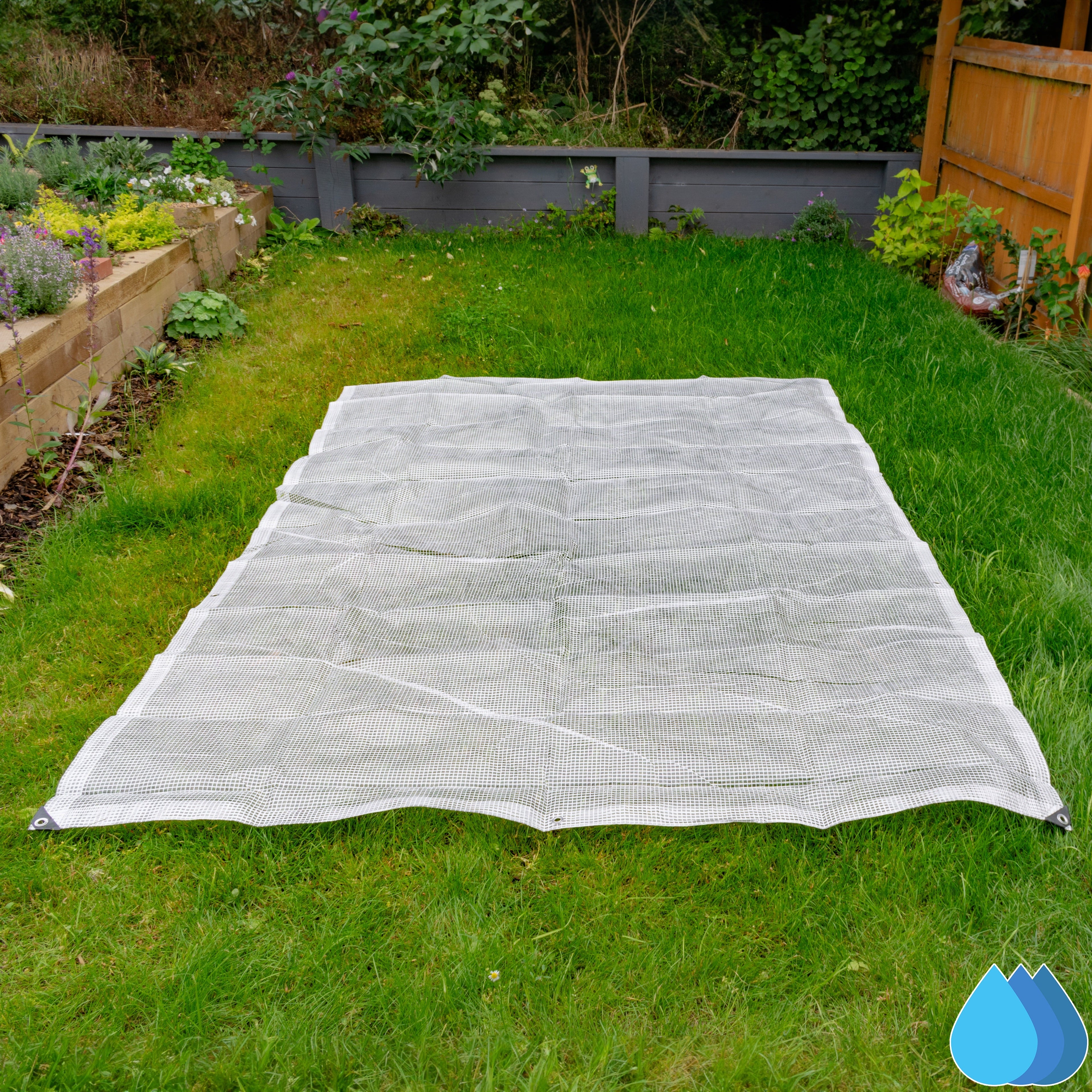 1.5m x 2m Clear Tarpaulins, M-Grade 100 GSM